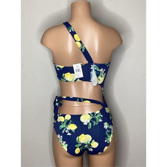 New. WET L.A lemon navy swimsuit. Small. Retails $228 - Picture 7 of 12